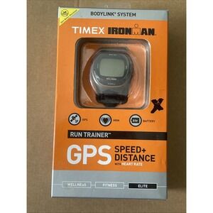 2013 Timex IRONMAN GPS fitness watch complete body link system T 5K575